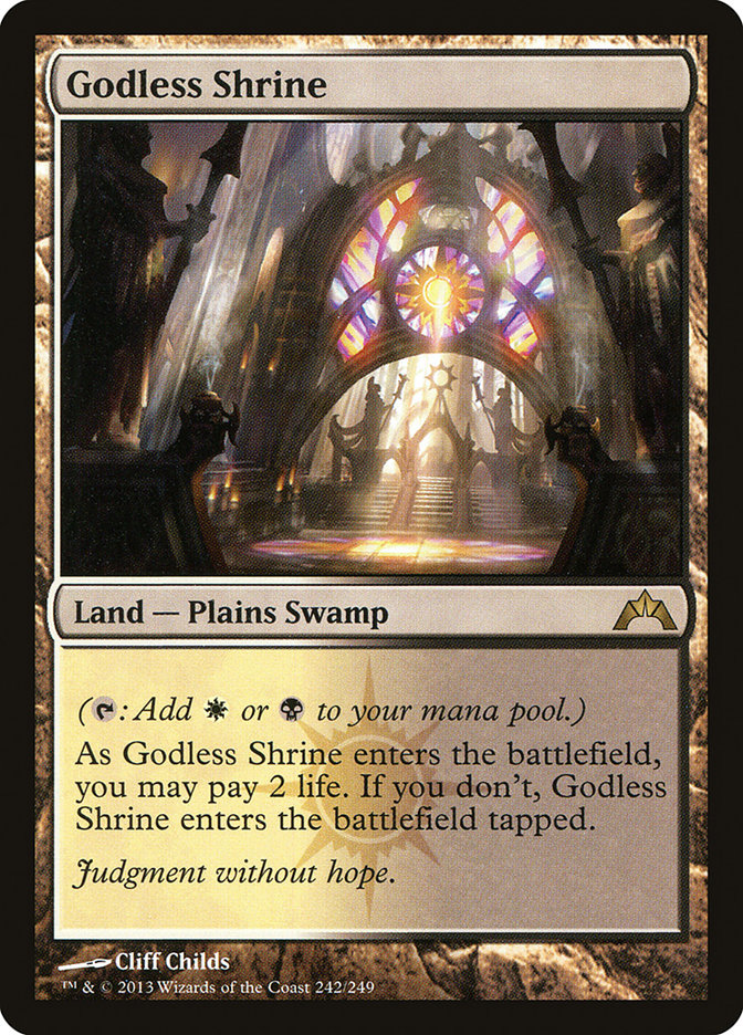 Godless Shrine 242 (Gatecrash)  | Chromatic Games