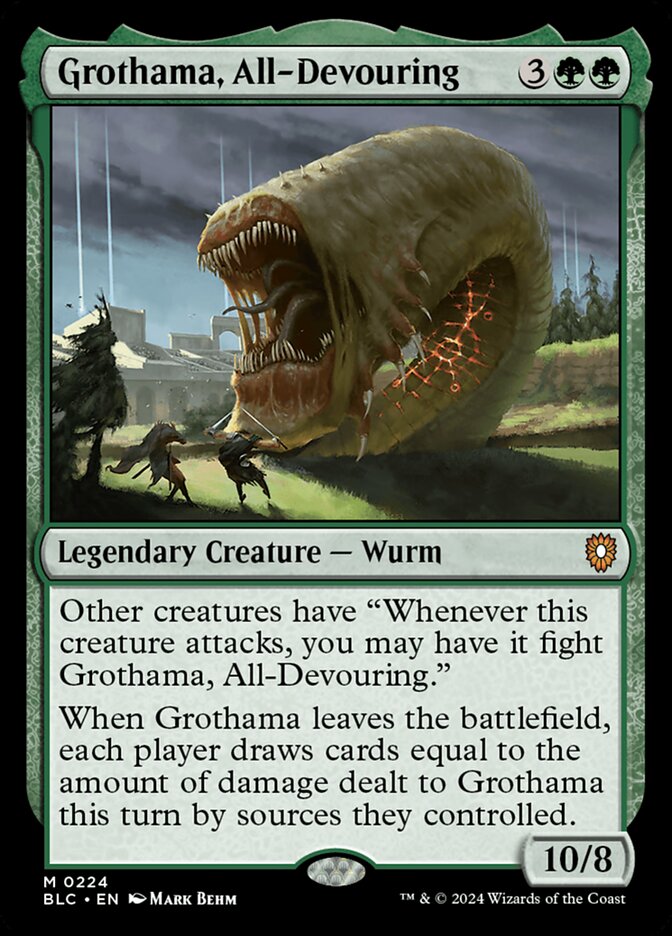 Grothama, All-Devouring 224 (Commander: Bloomburrow)  | Chromatic Games
