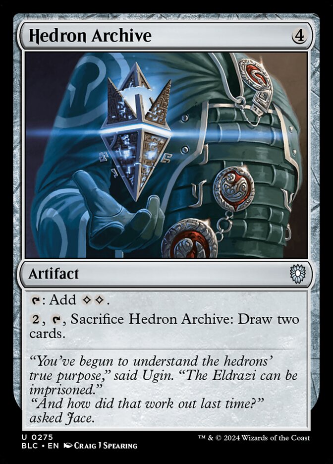 Hedron Archive 275 (Commander: Bloomburrow)  | Chromatic Games