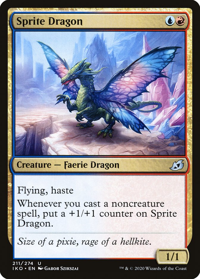 Sprite Dragon 211/274 (Ikoria: Lair of Behemoths)  | Chromatic Games