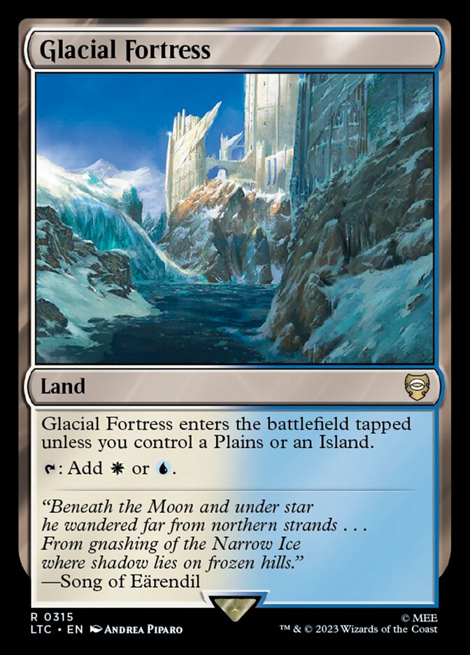 Glacial Fortress 315 (Commander: The Lord of the Rings: Tales of Middle-earth)  | Chromatic Games