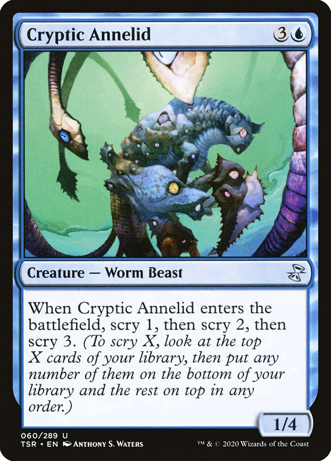 Cryptic Annelid 60/289 (Time Spiral: Remastered)  | Chromatic Games