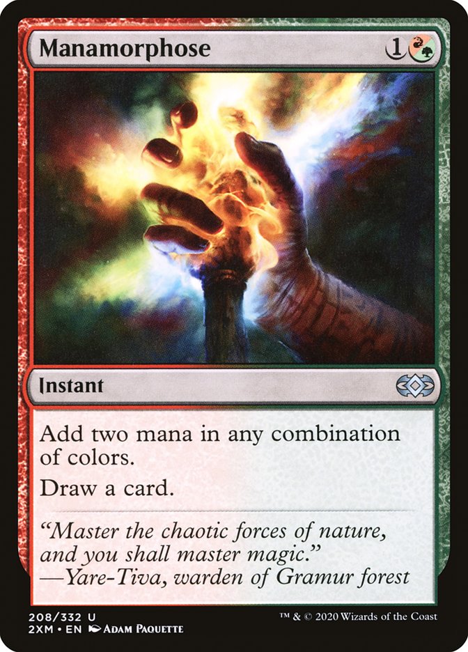 Manamorphose 208/332 (Double Masters)  - Foil | Chromatic Games