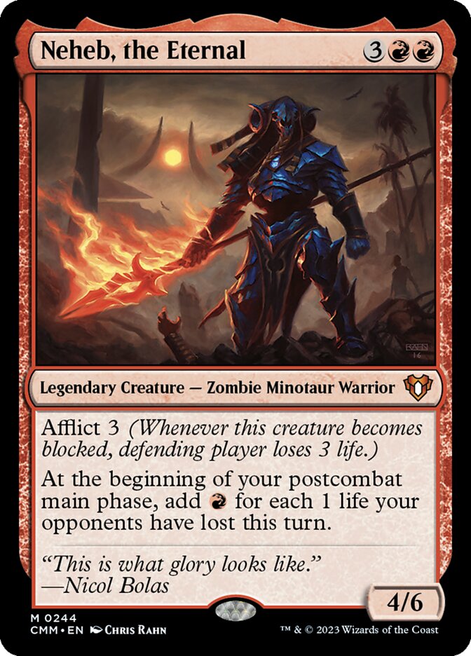 Neheb, the Eternal 244/451 (Commander Masters)  | Chromatic Games