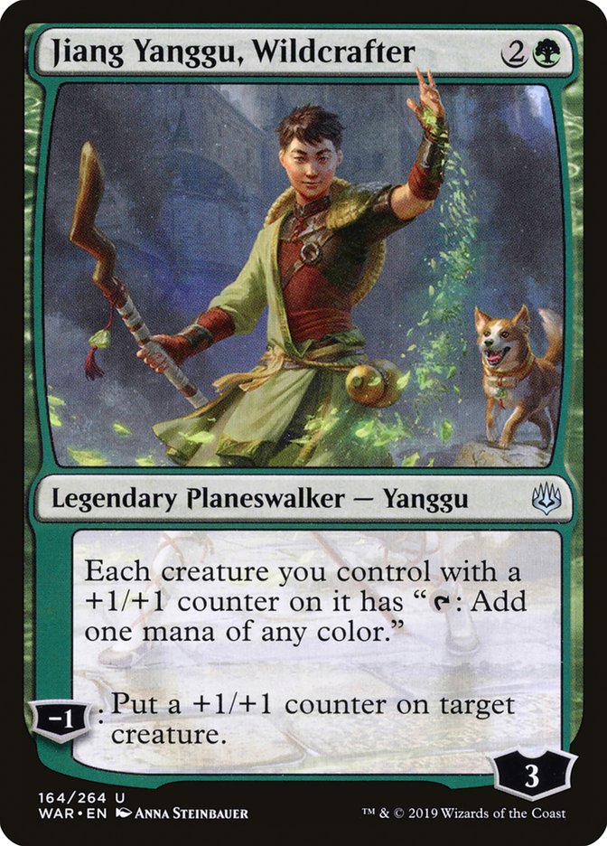 Jiang Yanggu, Wildcrafter 164/264 (War of the Spark)  | Chromatic Games