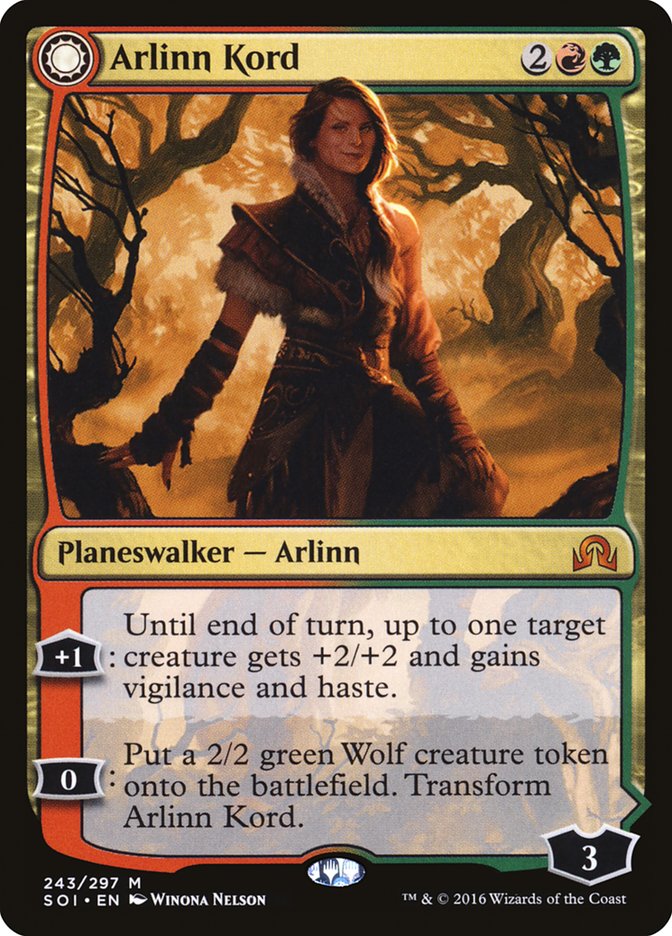 Arlinn Kord // Arlinn, Embraced by the Moon 243/297 (Shadows over Innistrad)  | Chromatic Games