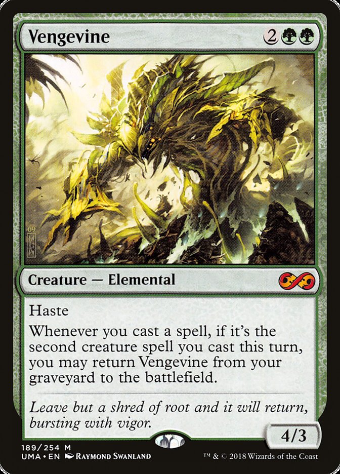 Vengevine 189/254 (Ultimate Masters)  | Chromatic Games