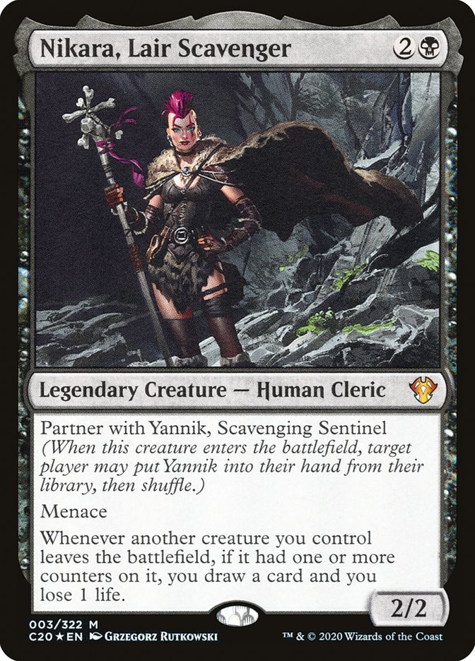 Nikara, Lair Scavenger 3/322 (Commander 2020)  | Chromatic Games