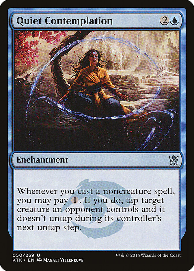 Quiet Contemplation 50 (Khans of Tarkir)  | Chromatic Games