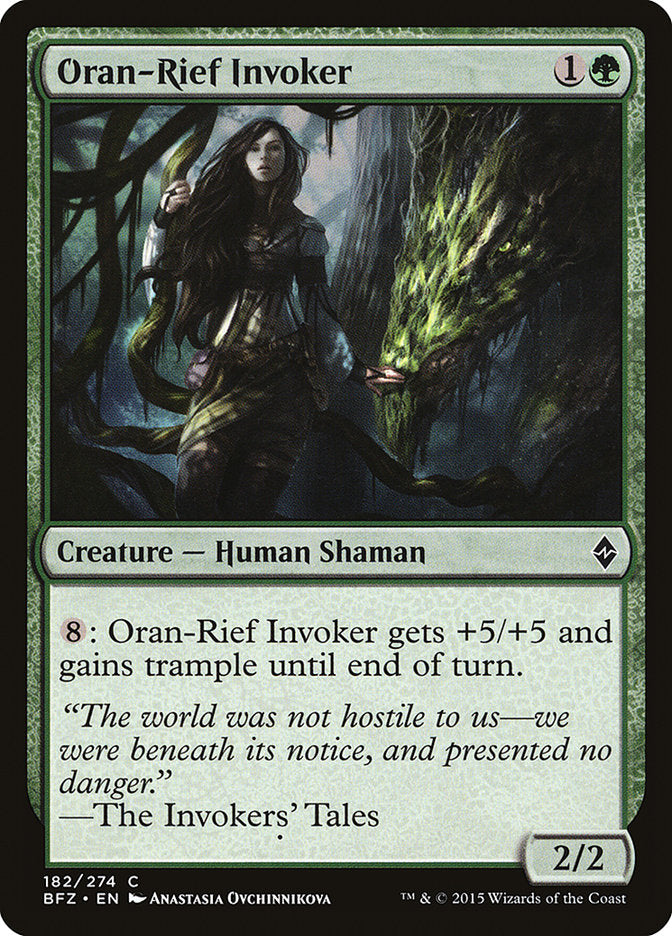 Oran-Rief Invoker 182/274 (Battle for Zendikar)  | Chromatic Games
