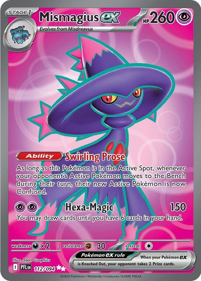 Mismagius ex 112/094 (ME02: Phantasmal Flames)  - Holofoil | Chromatic Games