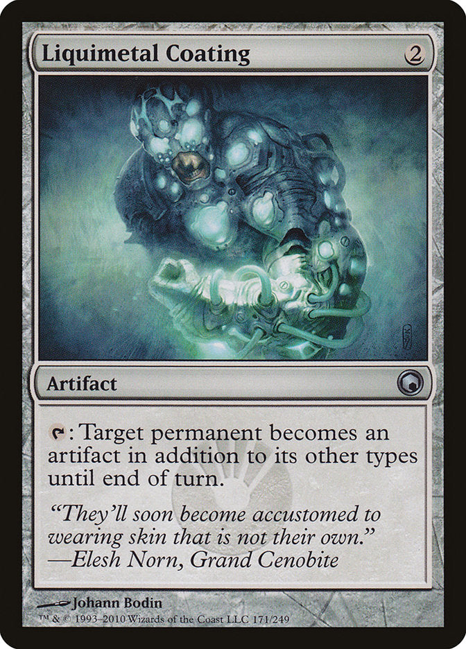 Liquimetal Coating 171 (Scars of Mirrodin)  | Chromatic Games
