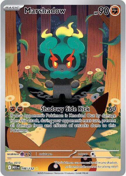 Marshadow 146/132 (ME01: Mega Evolution)  - Holofoil | Chromatic Games