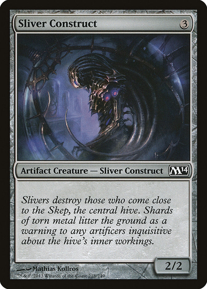 Sliver Construct 218/249 (Magic 2014 (M14))  | Chromatic Games