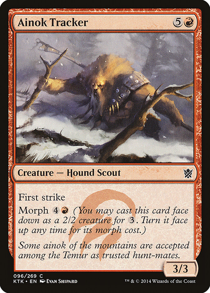Ainok Tracker 96/269 (Khans of Tarkir)  | Chromatic Games
