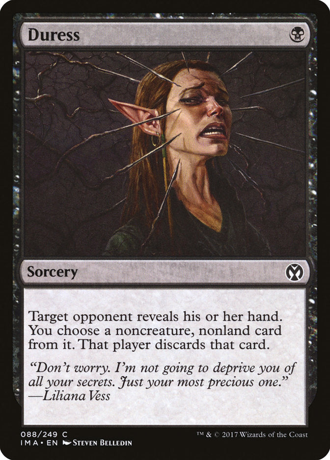 Duress 88/249 (Iconic Masters)  | Chromatic Games