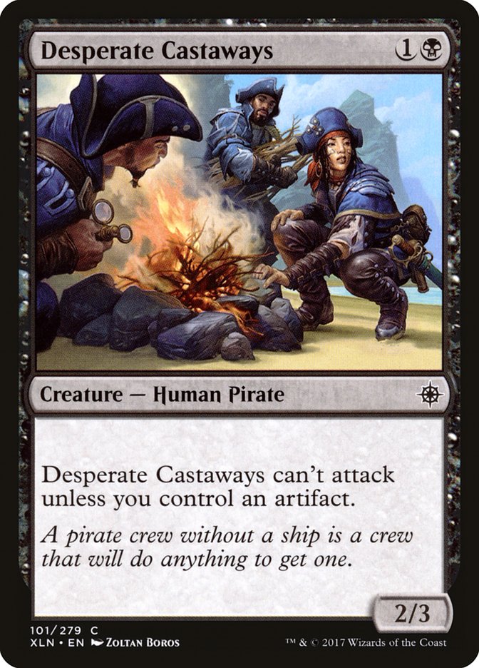 Desperate Castaways 101/279 (Ixalan)  | Chromatic Games