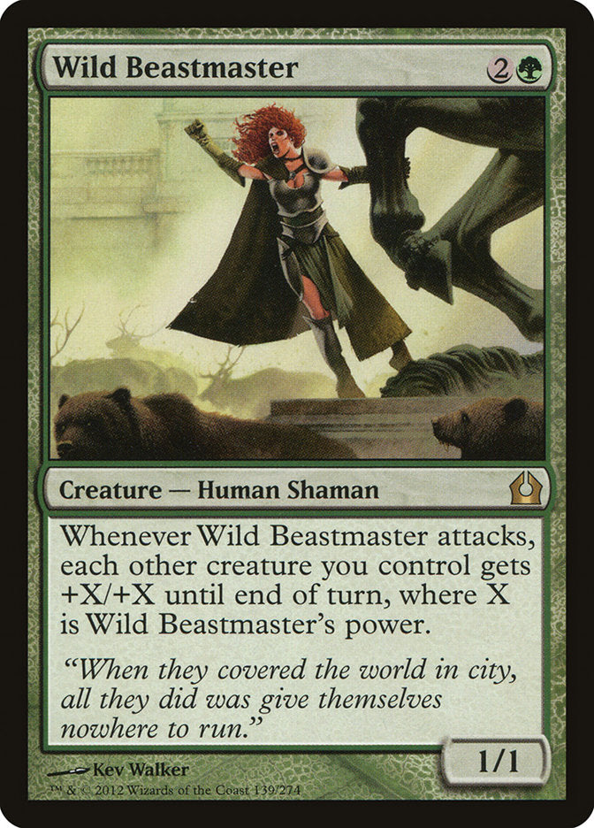 Wild Beastmaster 139/274 (Return to Ravnica)  | Chromatic Games