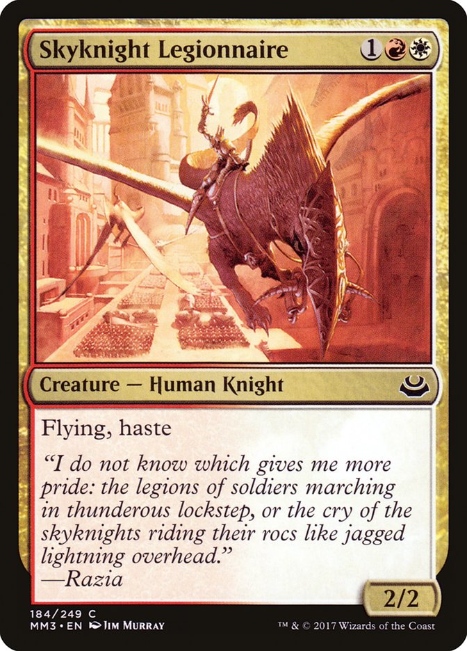 Skyknight Legionnaire 184/249 (Modern Masters 2017)  - Foil | Chromatic Games