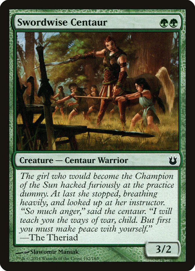 Swordwise Centaur 142/165 (Born of the Gods)  | Chromatic Games