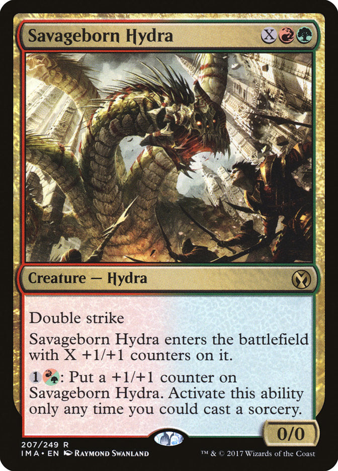 Savageborn Hydra 207/249 (Iconic Masters)  | Chromatic Games