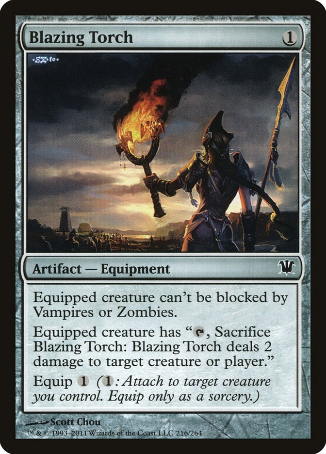 Blazing Torch 216/264 (Innistrad)  | Chromatic Games