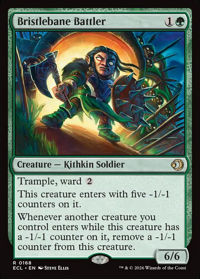 Bristlebane Battler 168 (Lorwyn Eclipsed)  - Foil | Chromatic Games