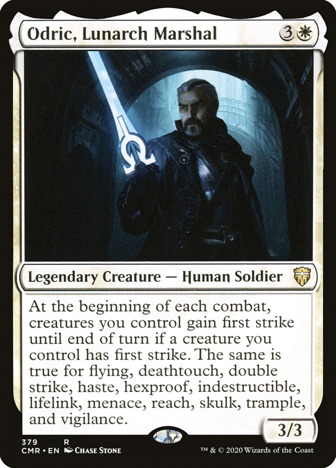 Odric, Lunarch Marshal 379 (Commander Legends)  | Chromatic Games