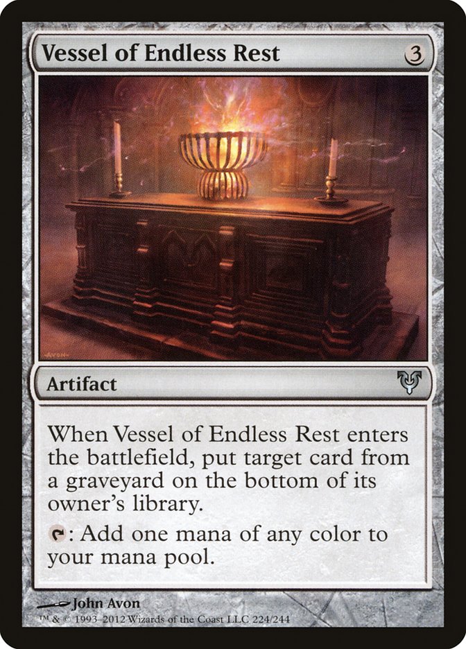 Vessel of Endless Rest 224/244 (Avacyn Restored)  | Chromatic Games