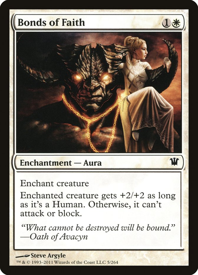 Bonds of Faith 5/264 (Innistrad)  | Chromatic Games