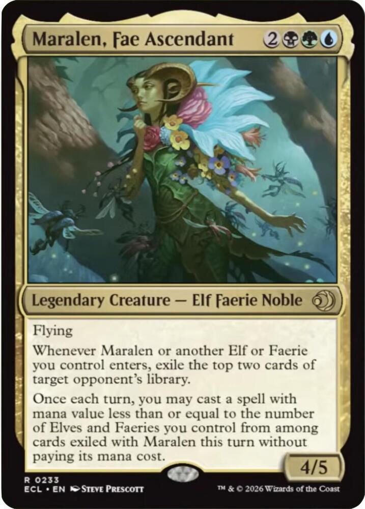 Maralen Fae Ascendant 233 (Lorwyn Eclipsed)  | Chromatic Games