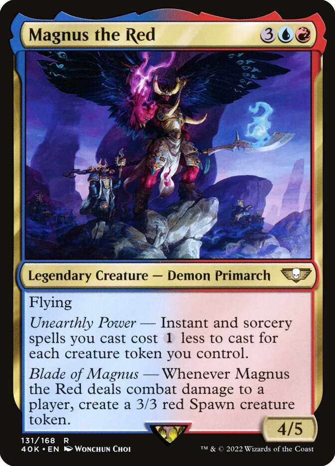 Magnus the Red 131 (Universes Beyond: Warhammer 40,000)  | Chromatic Games