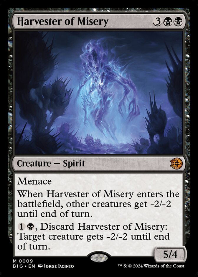 Harvester of Misery 9 (Outlaws of Thunder Junction: The Big Score)  | Chromatic Games
