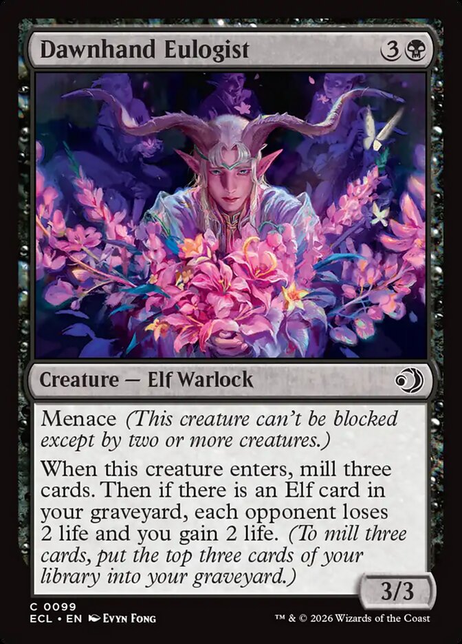 Dawnhand Eulogist 99/273 (Lorwyn Eclipsed)  | Chromatic Games