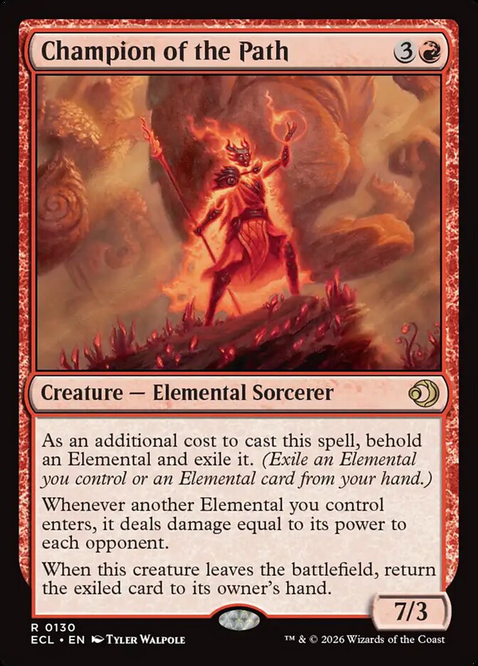 Champion of the Path 130 (Lorwyn Eclipsed)  - Foil | Chromatic Games