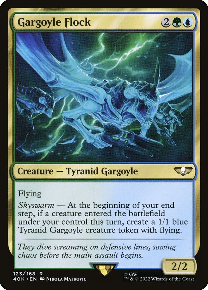 Gargoyle Flock 123/617 (Universes Beyond: Warhammer 40,000)  | Chromatic Games