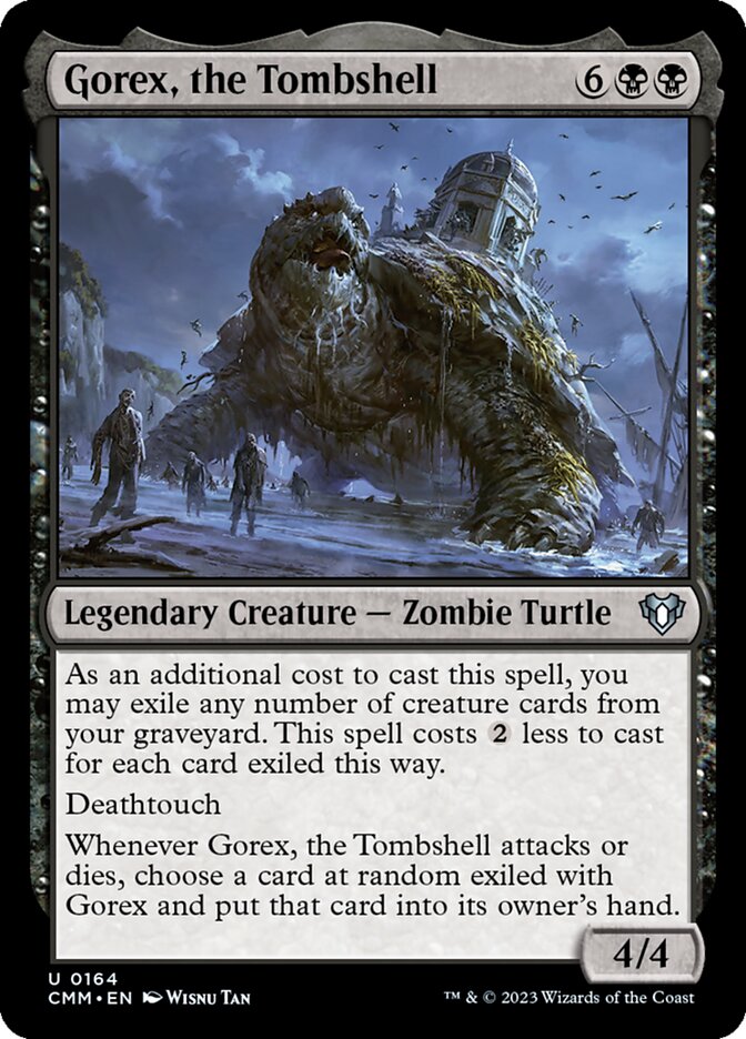 Gorex, the Tombshell 164/451 (Commander Masters)  | Chromatic Games