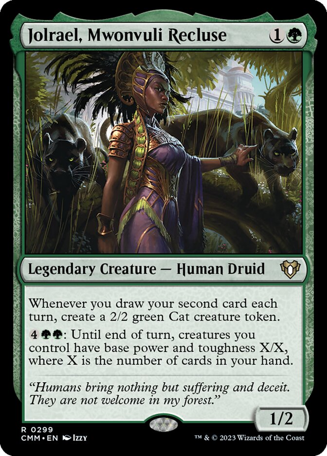 Jolrael, Mwonvuli Recluse 299/451 (Commander Masters)  | Chromatic Games