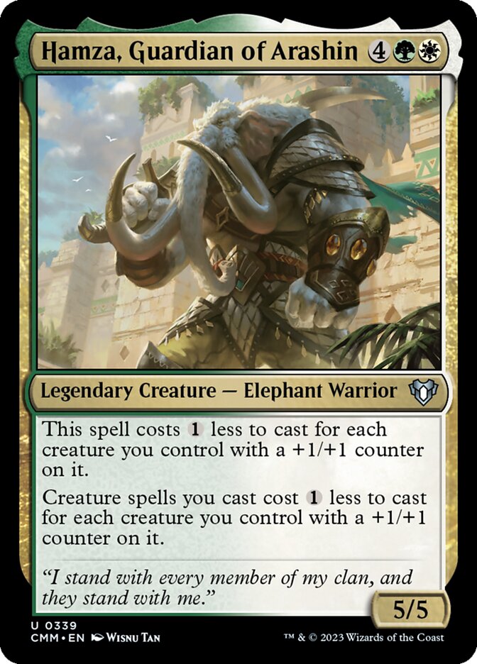 Hamza, Guardian of Arashin 339/451 (Commander Masters)  | Chromatic Games