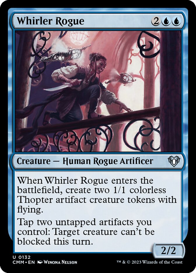 Whirler Rogue 132/451 (Commander Masters)  | Chromatic Games