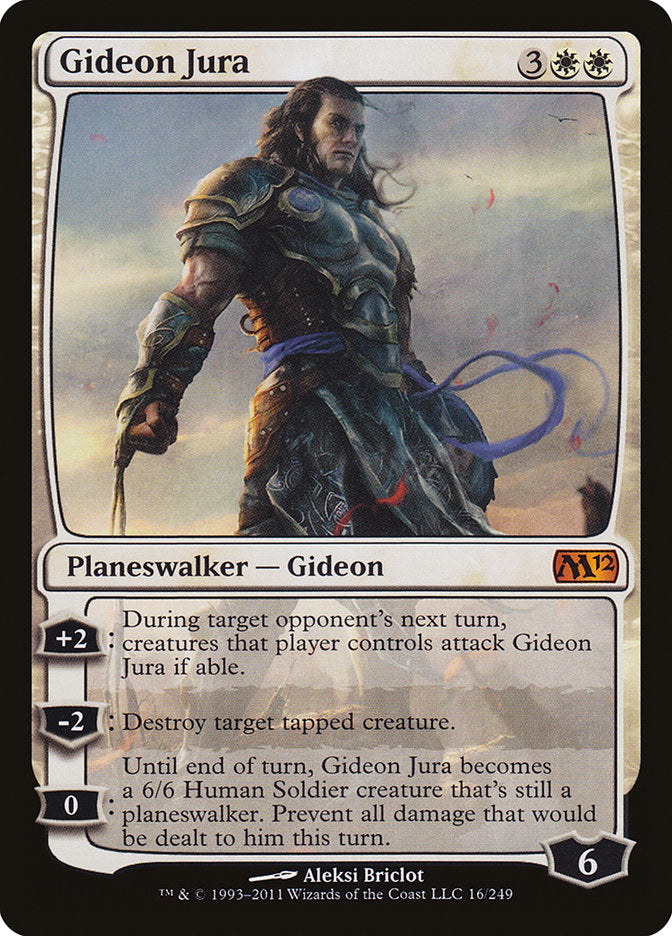 Gideon Jura 16/249 (Magic 2012 (M12))  | Chromatic Games