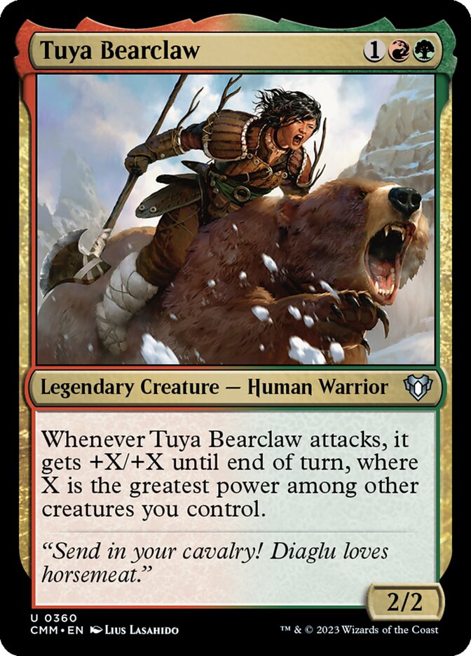 Tuya Bearclaw 360 (Commander Masters)  | Chromatic Games