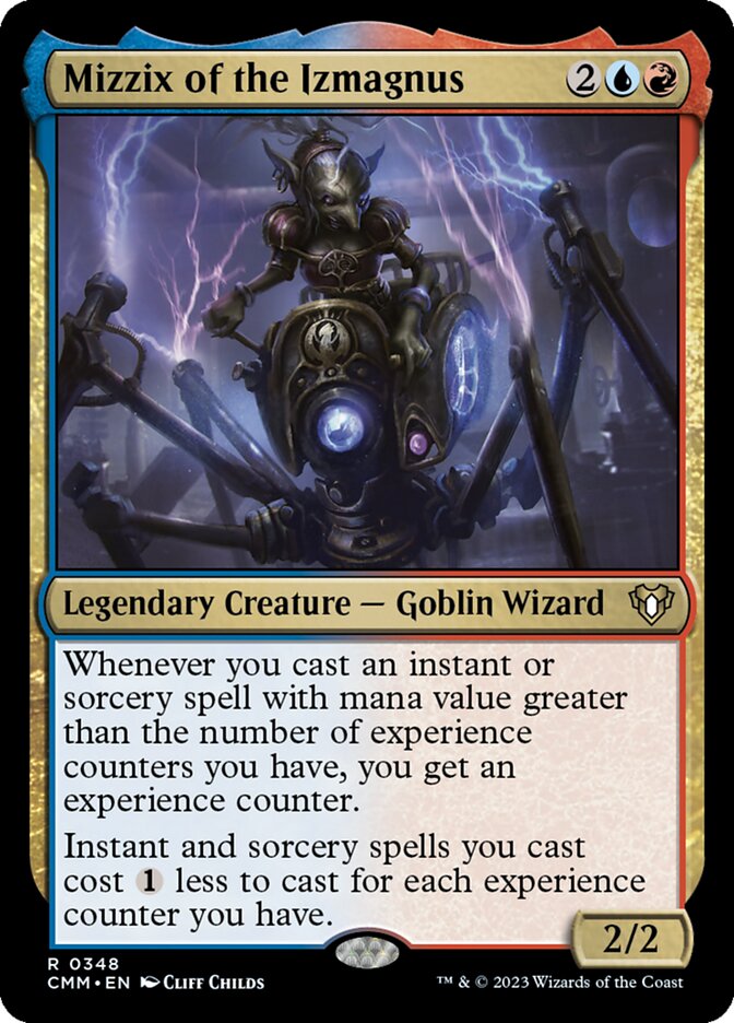 Mizzix of the Izmagnus 348 (Commander Masters)  | Chromatic Games