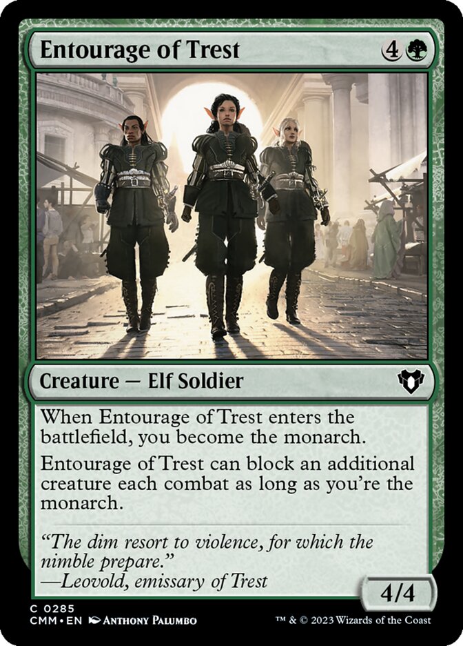 Entourage of Trest 285 (Commander Masters)  | Chromatic Games