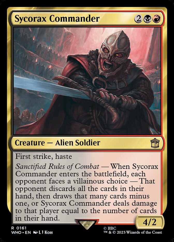 Sycorax Commander 161/331 (Universes Beyond: Doctor Who)  | Chromatic Games