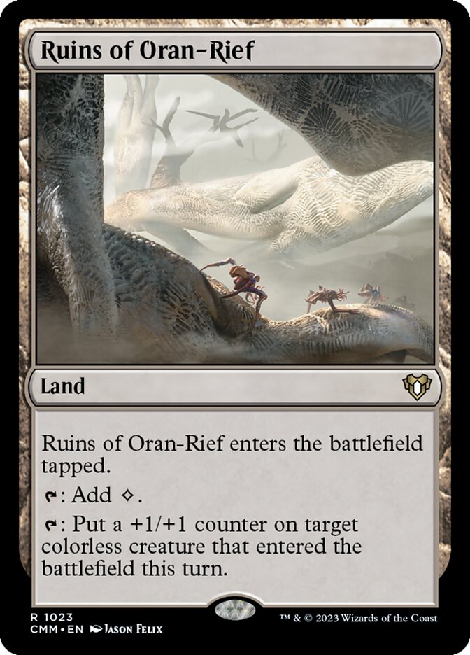 Ruins of Oran-Rief 1023/451 (Commander Masters)  | Chromatic Games