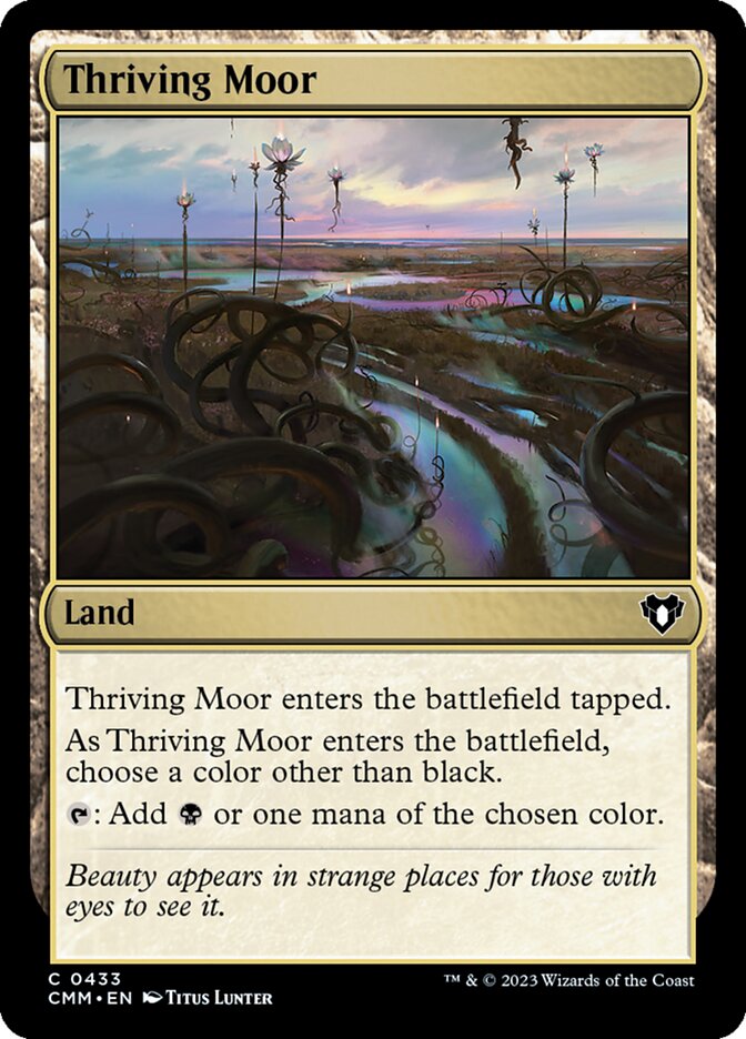 Thriving Moor 433/451 (Commander Masters)  | Chromatic Games
