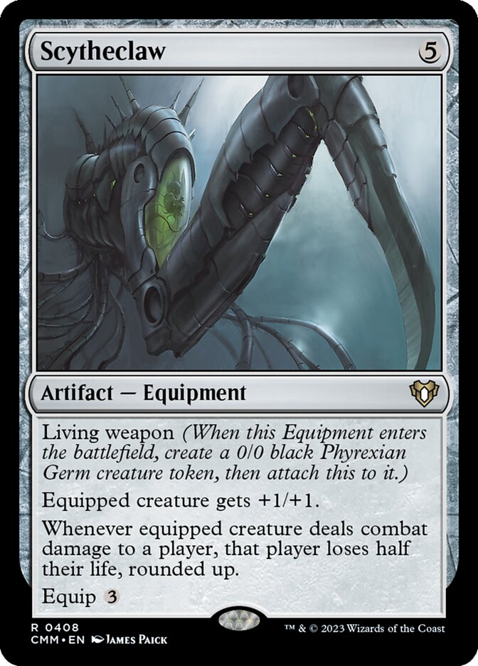 Scytheclaw 408/451 (Commander Masters)  - Foil | Chromatic Games