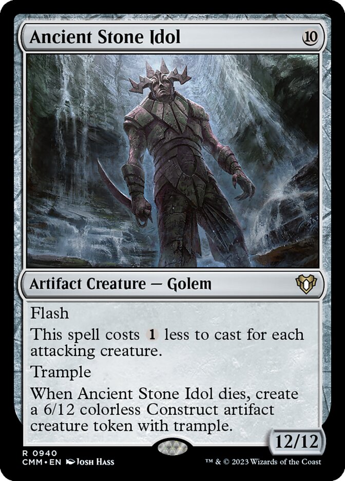 Ancient Stone Idol 940/451 (Commander Masters)  | Chromatic Games