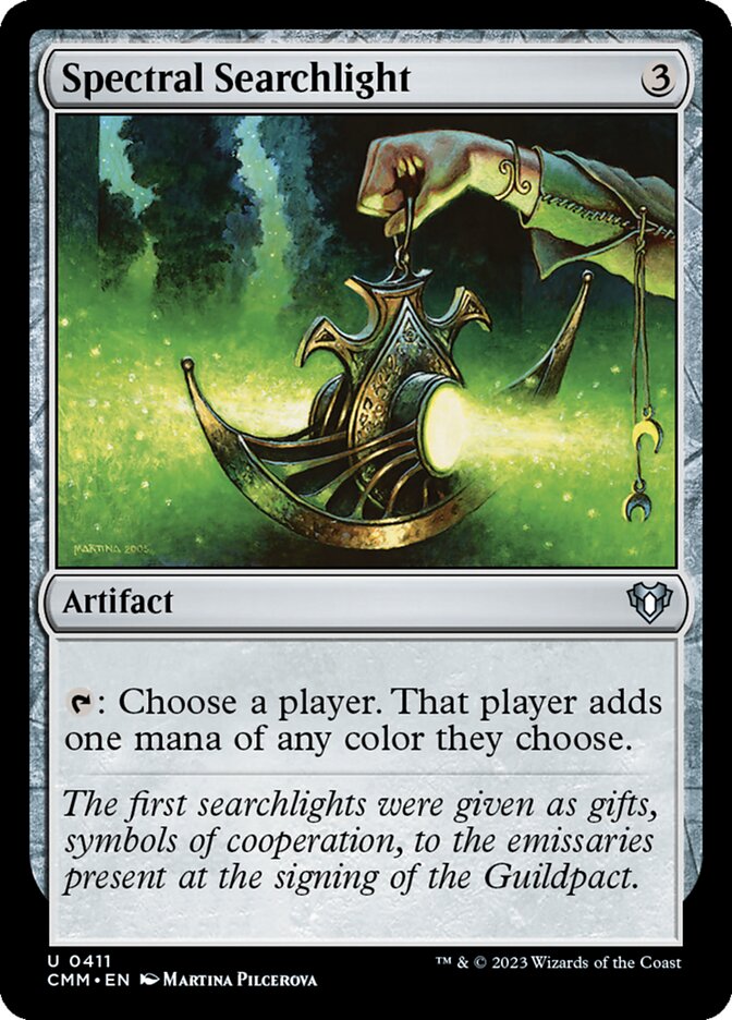 Spectral Searchlight 411/451 (Commander Masters)  | Chromatic Games